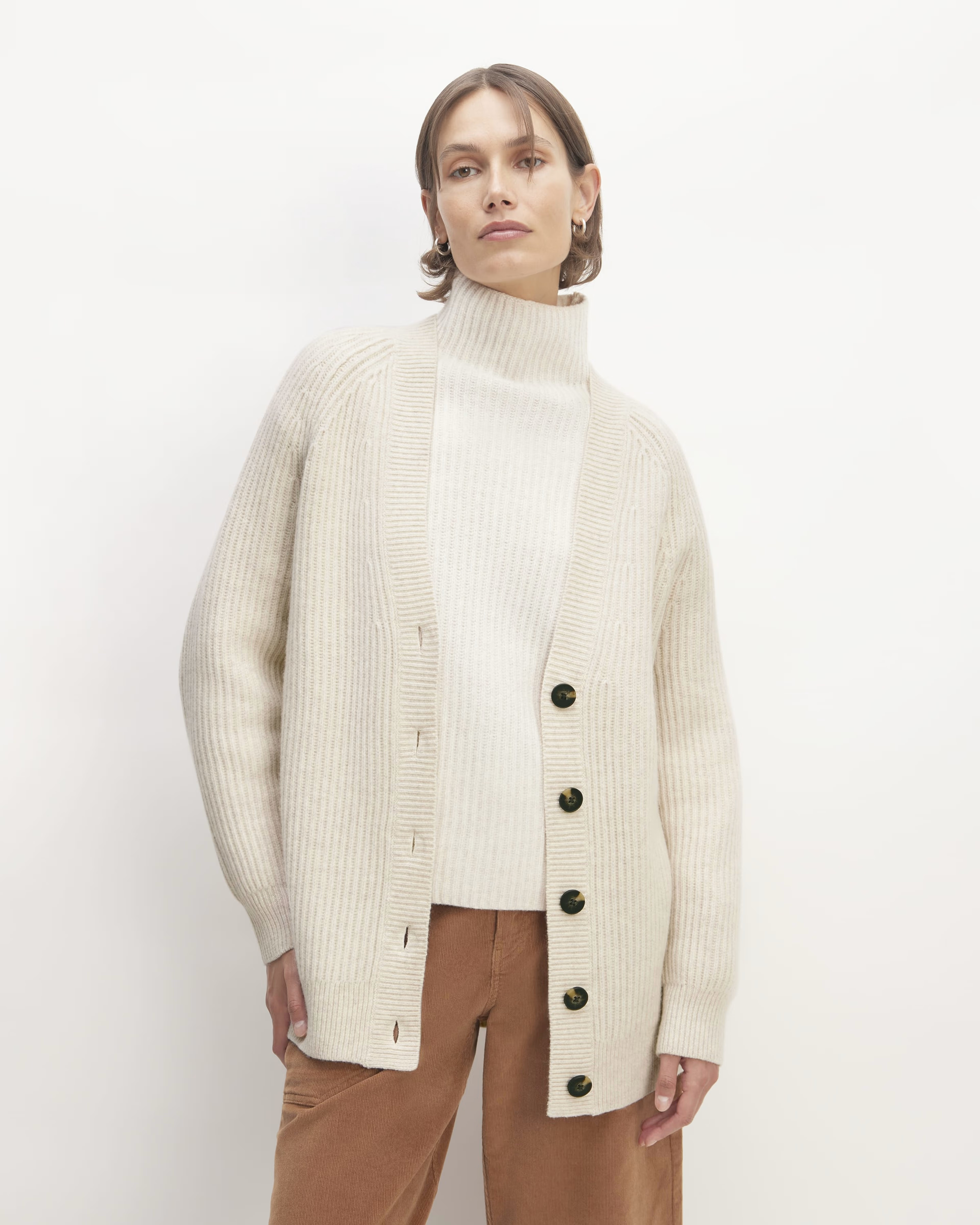 The Felted Merino Cocoon Cardigan | Everlane