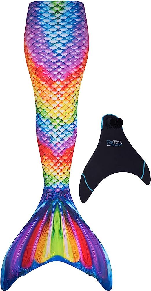 Wear-Resistant Mermaid Tail for Swimming with Monofin Insert for Girls, Boys, Adults | Amazon (US)