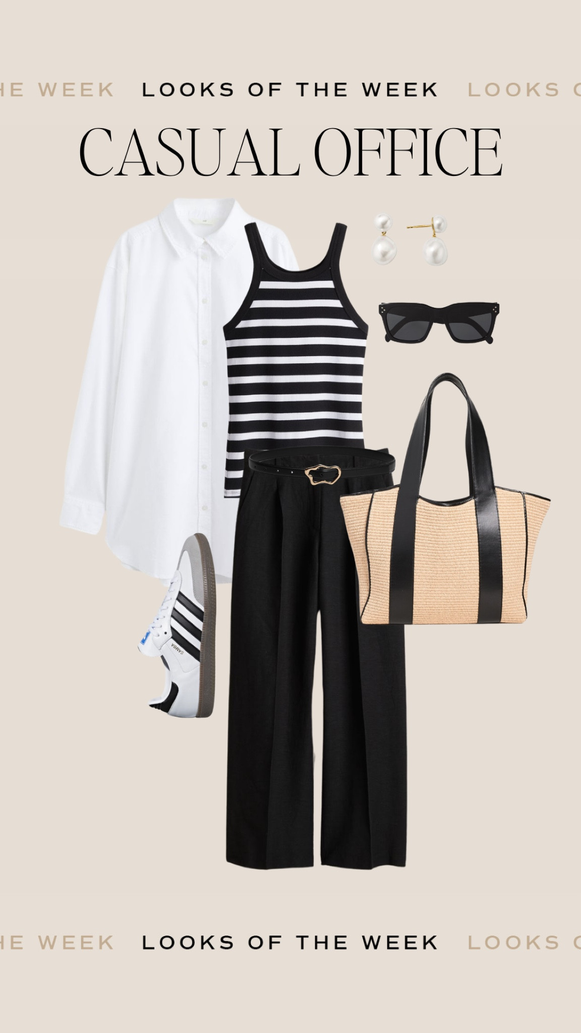 Casual office outfit 