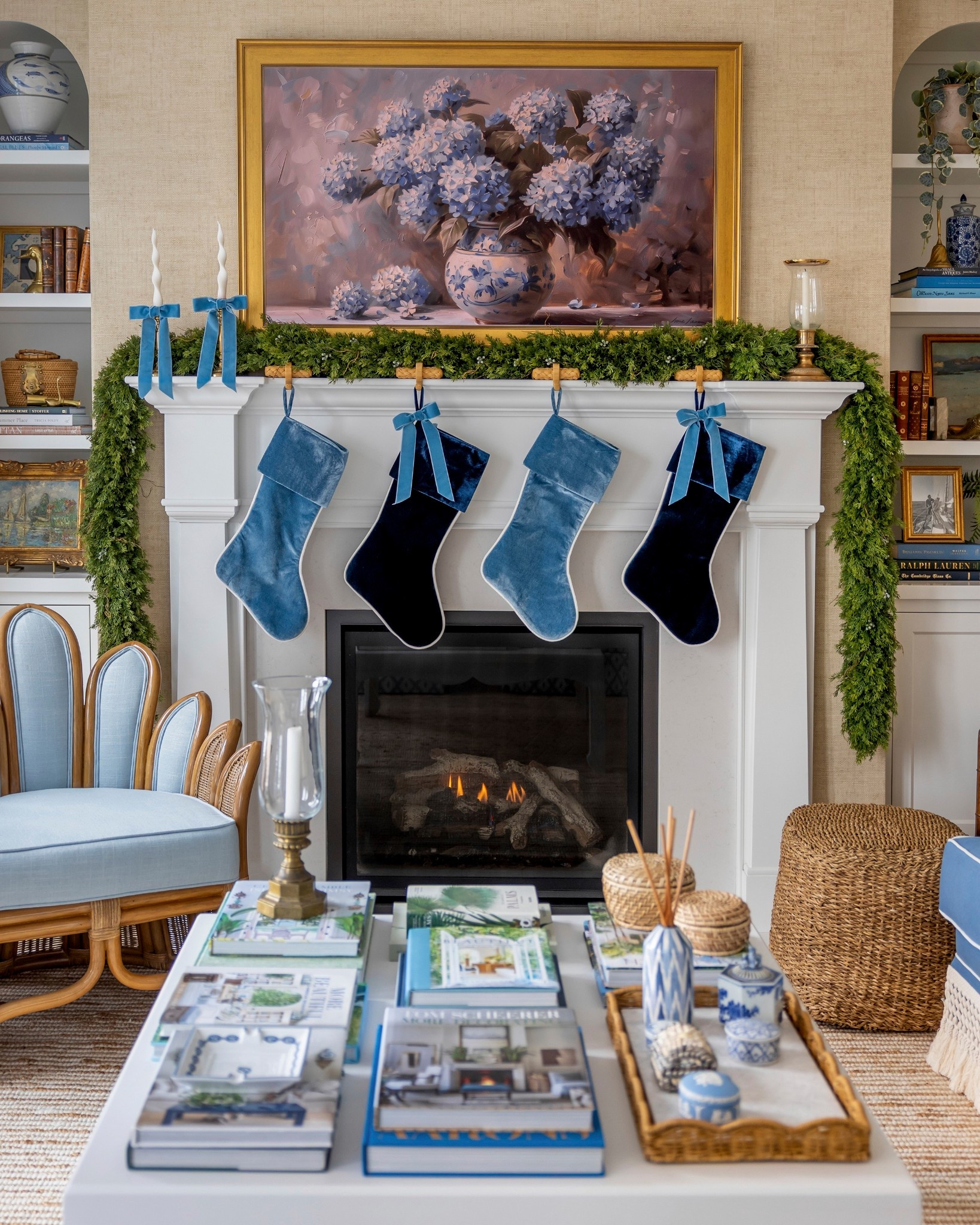 New holiday decorations at the lake home! Love these Christmas stockings and holiday decor pieces!  

#LTKHome #LTKHoliday #LTKSeasonal