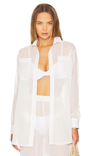 Mika Top in White | Revolve Clothing (Global)