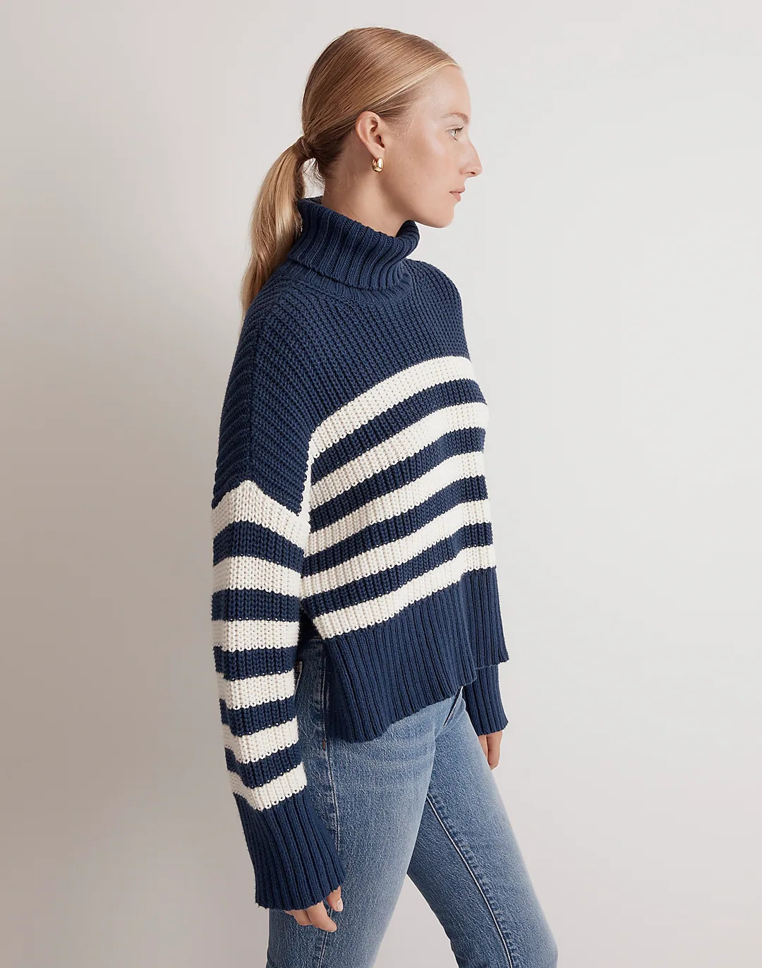 Wide Rib Turtleneck Sweater | Madewell