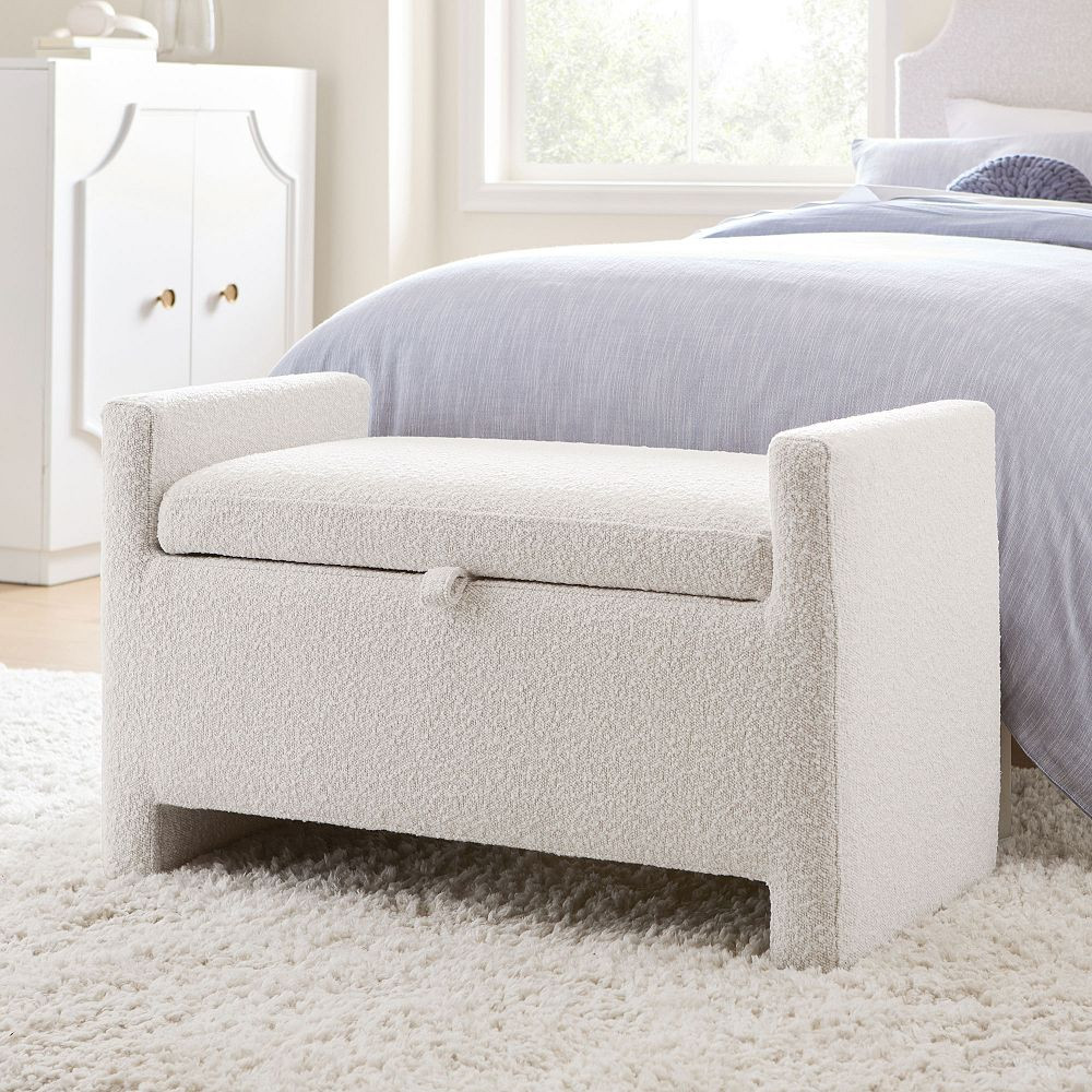 Storage Settee (36.5") | Pottery Barn Teen