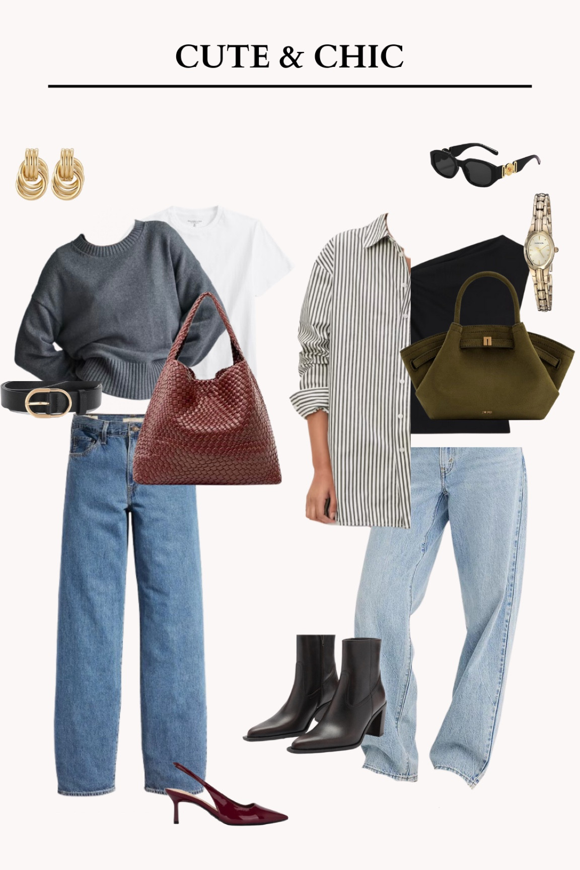 Styling Baggy Jeans for Fall 

—

loses jeans, baggy jeans, jeans on sale. Abercrombie sale, buttonup, suede bag, trendy bag, suede purse, burgundy bag, fall bags

#LTKSaleAlert #LTKStyleTip #LTKFallSale