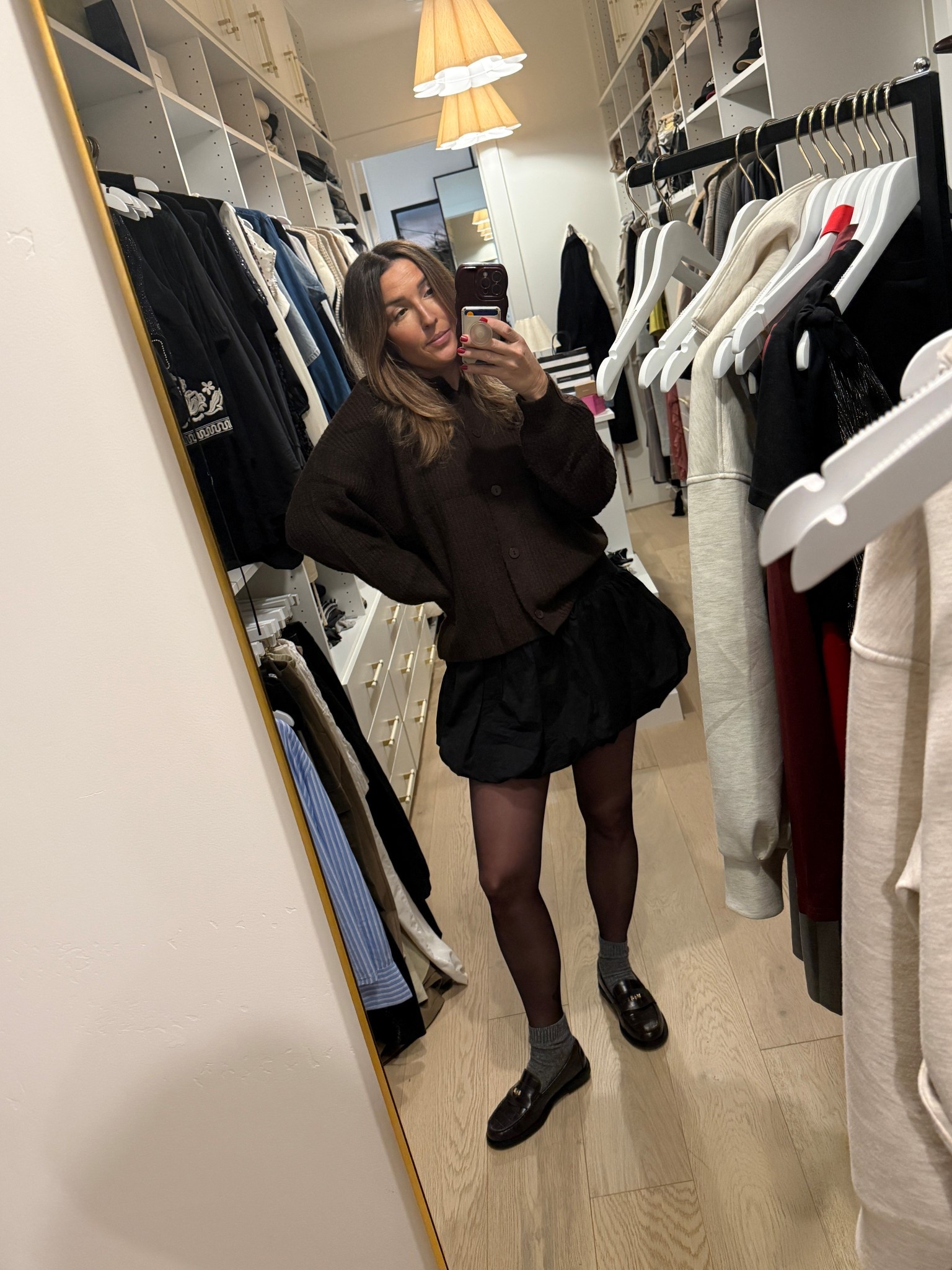 winter style, penny loafers, loafers, nylon, tights, brown, workwear, work style

#LTKSaleAlert #LTKOver40 #LTKWorkwear