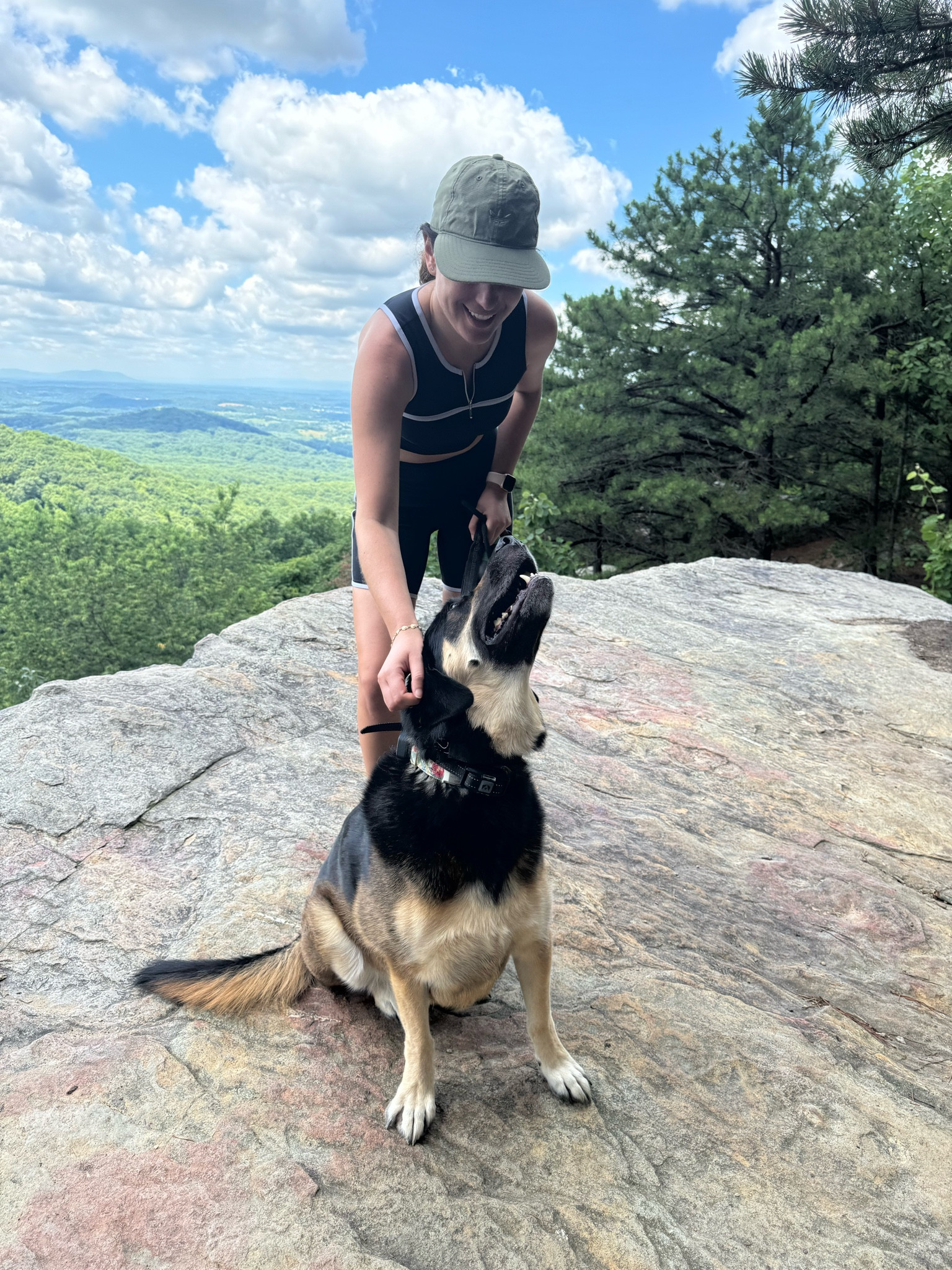 summer hiking with the pup 🤍🖤

#LTKSummerSales #LTKSaleAlert #LTKActive