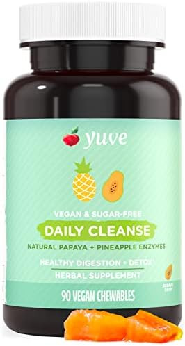 Yuve Natural Papaya Digestive Enzymes - Sugar-Free Chewable Candies - Promotes Better Digestion -... | Amazon (US)