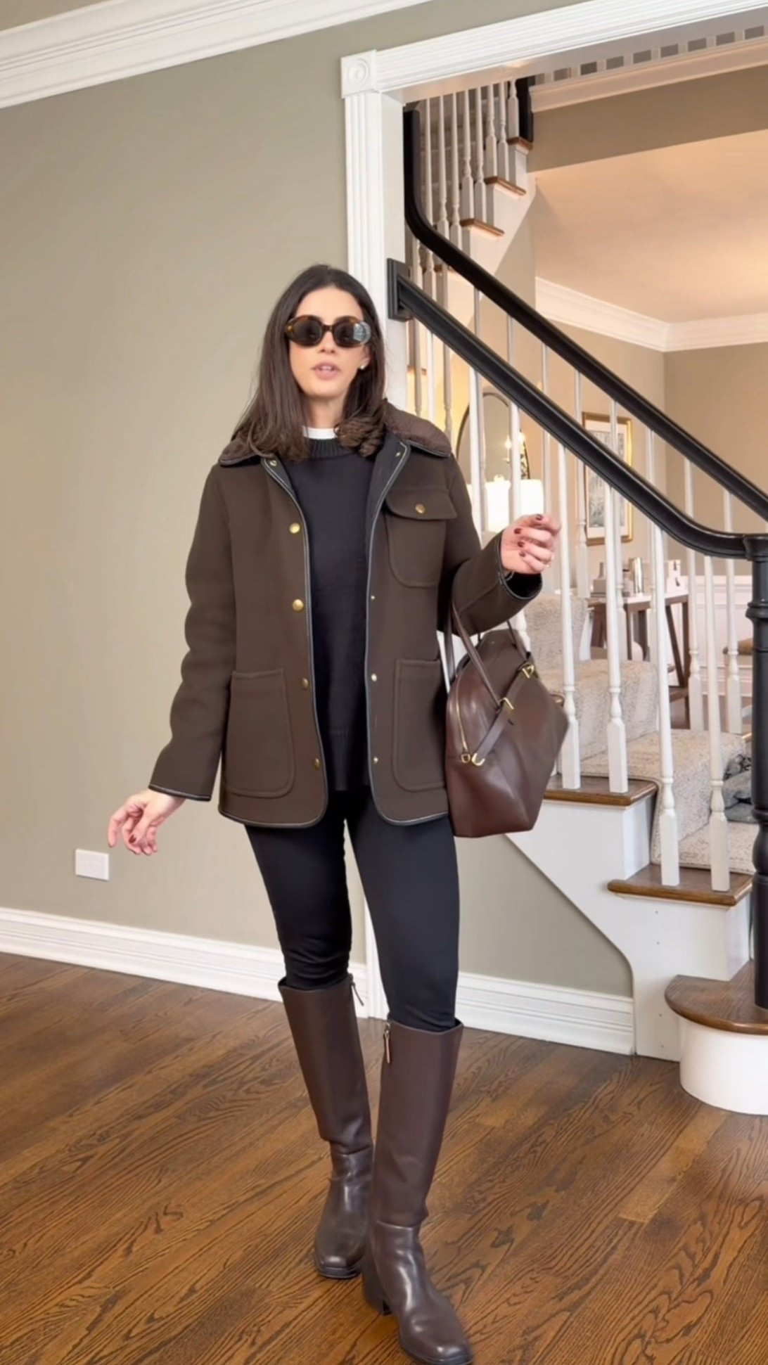 Winter outfit with leggings and boots 

#LTKFindsUnder100 #LTKFindsUnder50 #LTKSeasonal