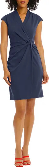 Wrap Front Sheath Dress | Nordstrom