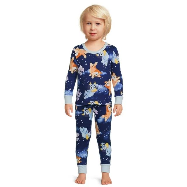 Character Sung Fit Pajamas Long Sleeve Pant Set, Sizes 12M-5T | Walmart (US)
