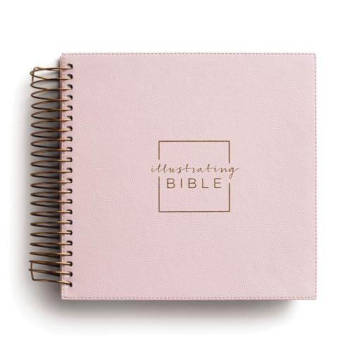 NIV, Spiral-bound Illustrating Bible, Leathersoft Spiral, Pink: Draw, Write, and Reflect Your Way Through Scripture | Amazon (US)