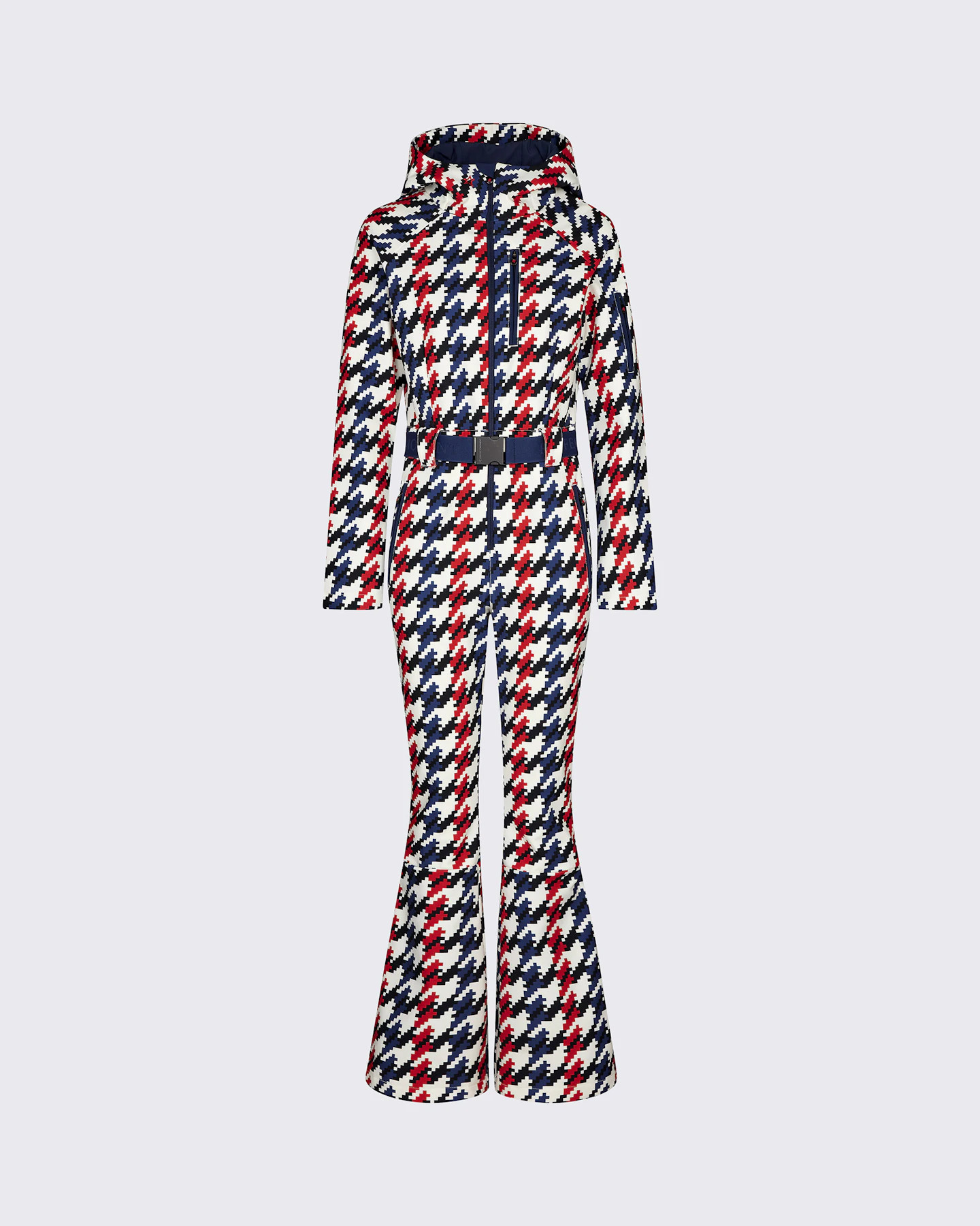 Houndstooth Ski Suit | Perfect Moment