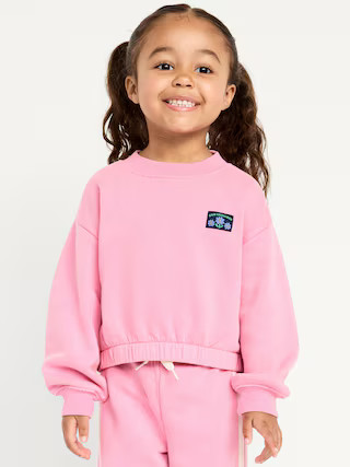 Balloon-Sleeve Sweatshirt for Toddler Girls | Old Navy (US)
