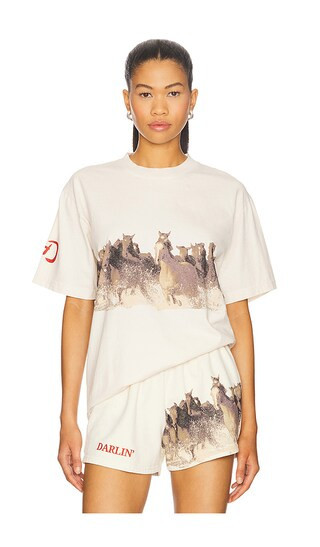 Darlin Wild Top in Cream. - size XS | Revolve Clothing (Global)