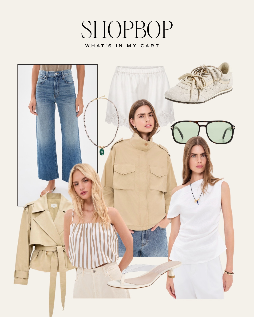 What's in my cart from Shopbop! SUper cute summer and pre fall styles. 

 #LTKSeasonal
