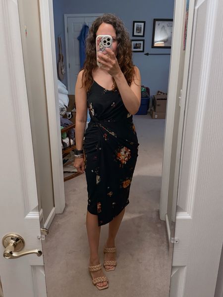 Night out last night. Dress is from Stitch Fix, heels are Amazon and fit true to size. Wore them a couple of hours with complete comfort 

#LTKFindsUnder100 #LTKSeasonal #LTKShoeCrush