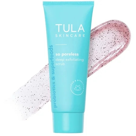 TULA Skin Care So Poreless Exfoliating Blackhead Scrub, 2.89 oz. | Walmart (US)