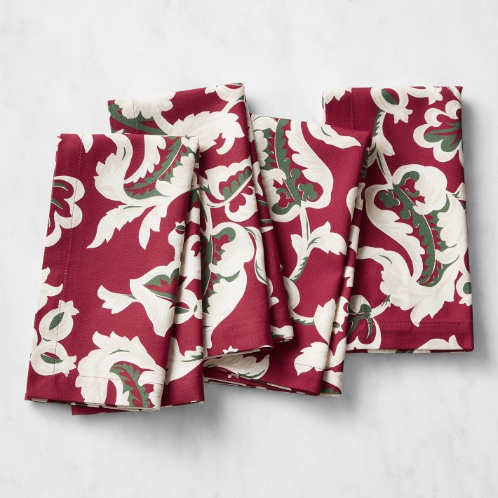 Bordeaux Napkins, Set of 4 | Williams-Sonoma