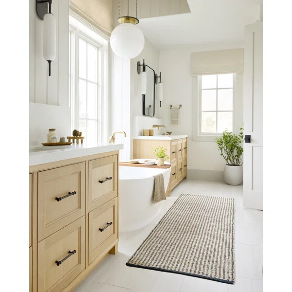 Angela Rose x Loloi Colton Ivory / Black Area Rug | Wayfair Professional