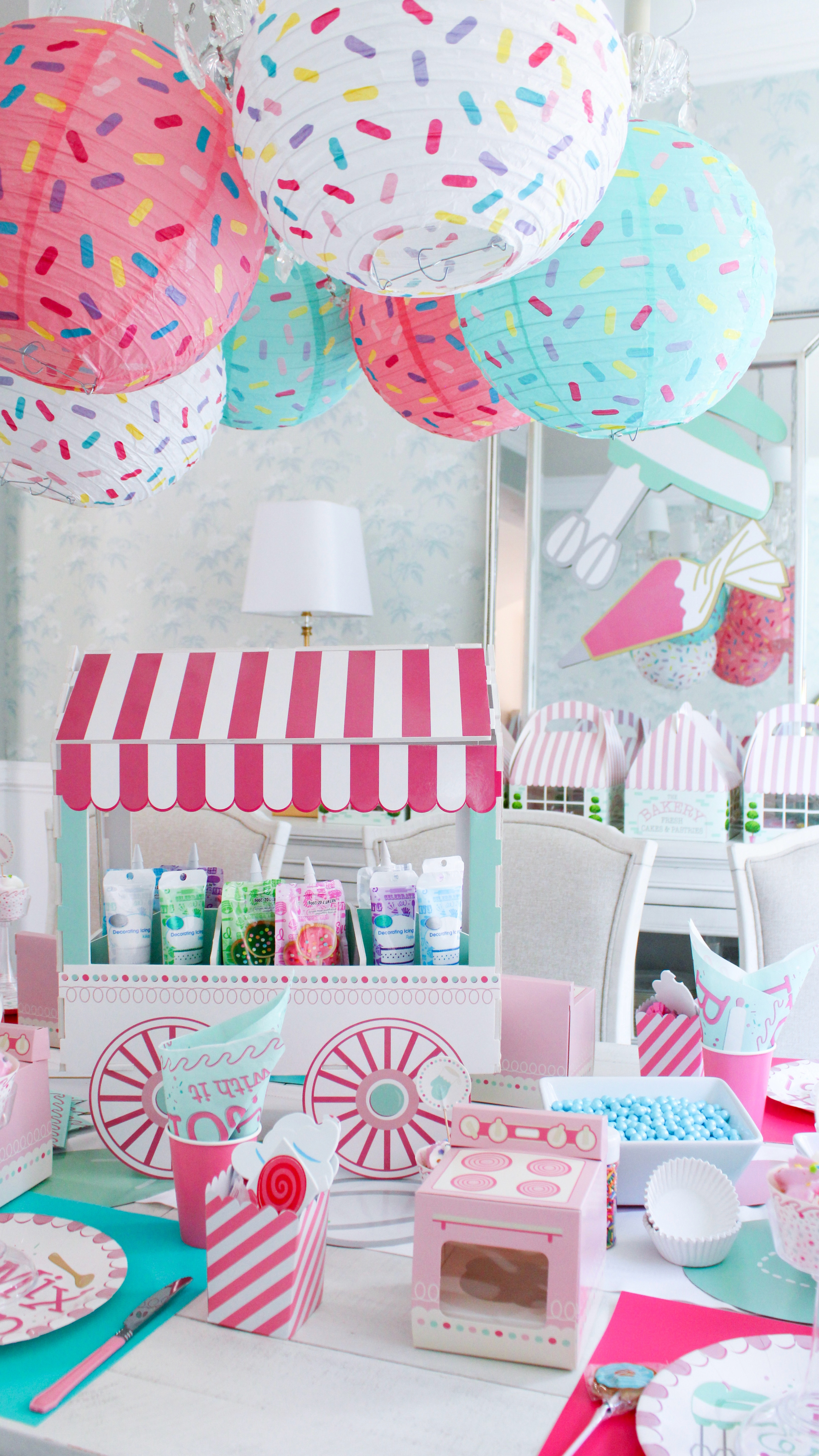 Welcome to a Bakery Birthday Party! 🎉Creating a dessert themed birthday party for my daughter has been a dream come true! 🧁 Let’s talk about how adorable these pink oven cupcake favor boxes are? And the darling frosting cart - amazing! I can’t wait to see the kids in their cute aprons and chefs hats! 

Girlie Party
Pink Party 
Girls Birthday Party 

#LTKHome #LTKParties #LTKKids
