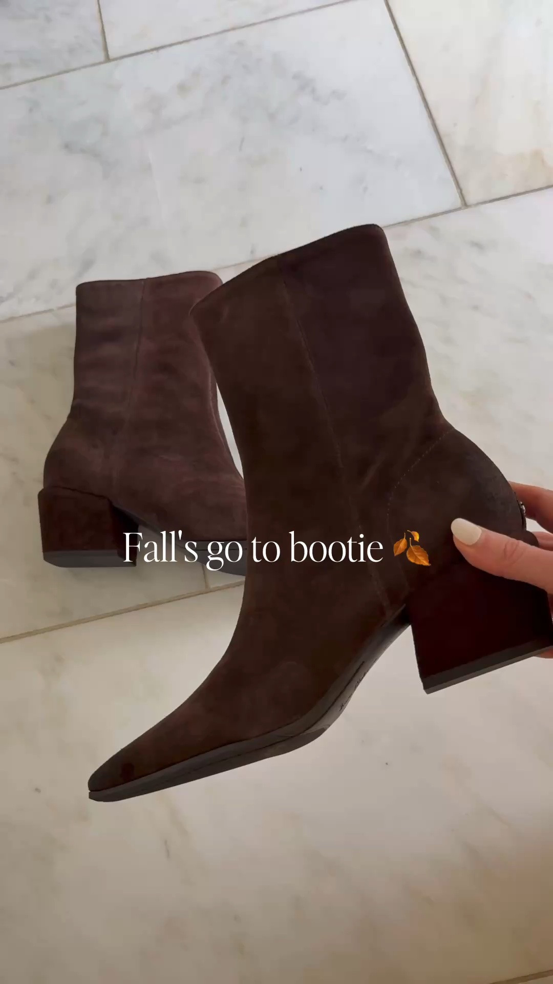 If you’re looking for a dark brown bootie for fall, I love this pair! The block heel is super comfortable.

#LTKSeasonal