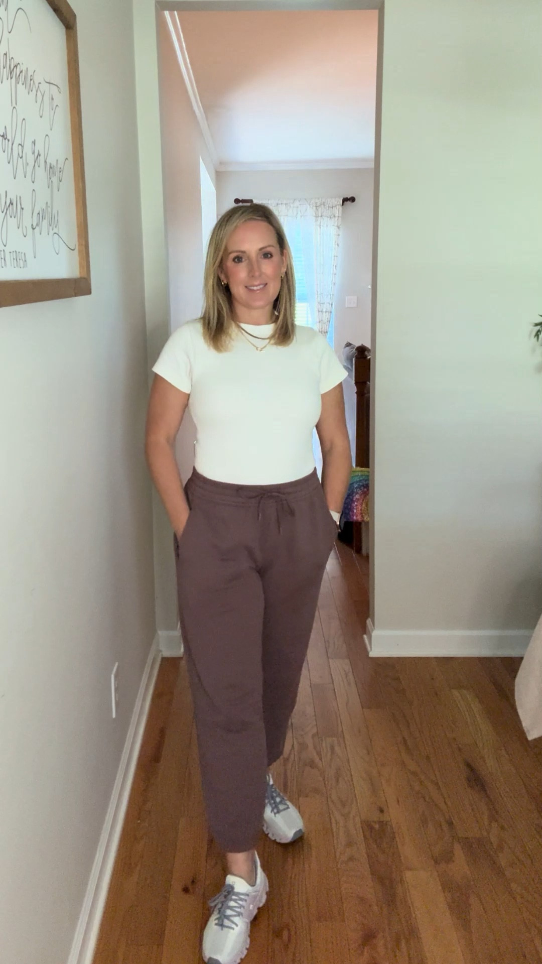 My over 40 “style” involves figuring out how to make athleisure cute, mixing & matching, and the classic jeans + t shirt combo. 💅🏻💁🏼‍♀️ 

#LTKMidsize #LTKOver40 #LTKActive