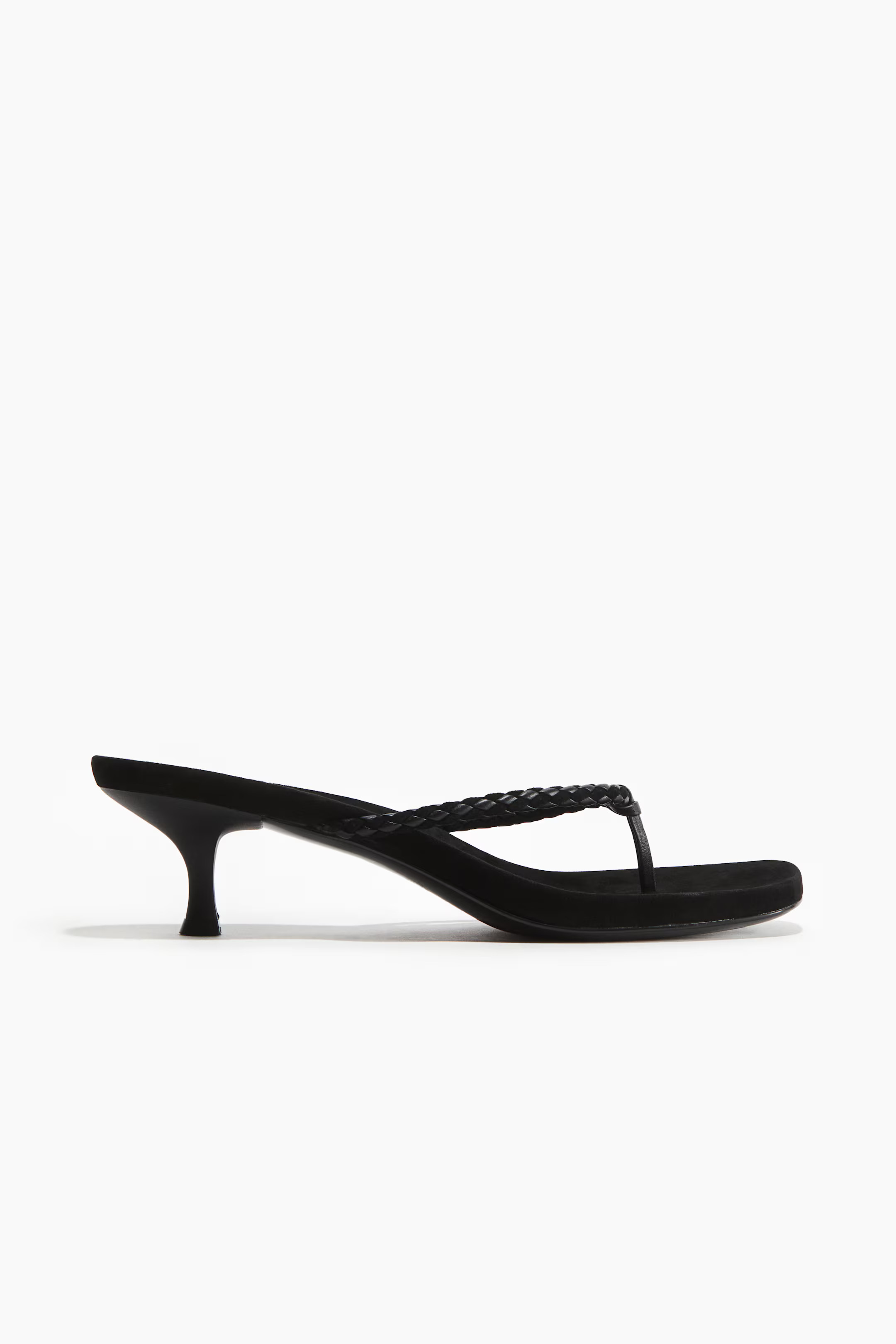 Heeled suede sandals | H&M (UK, MY, IN, SG, PH, TW, HK)