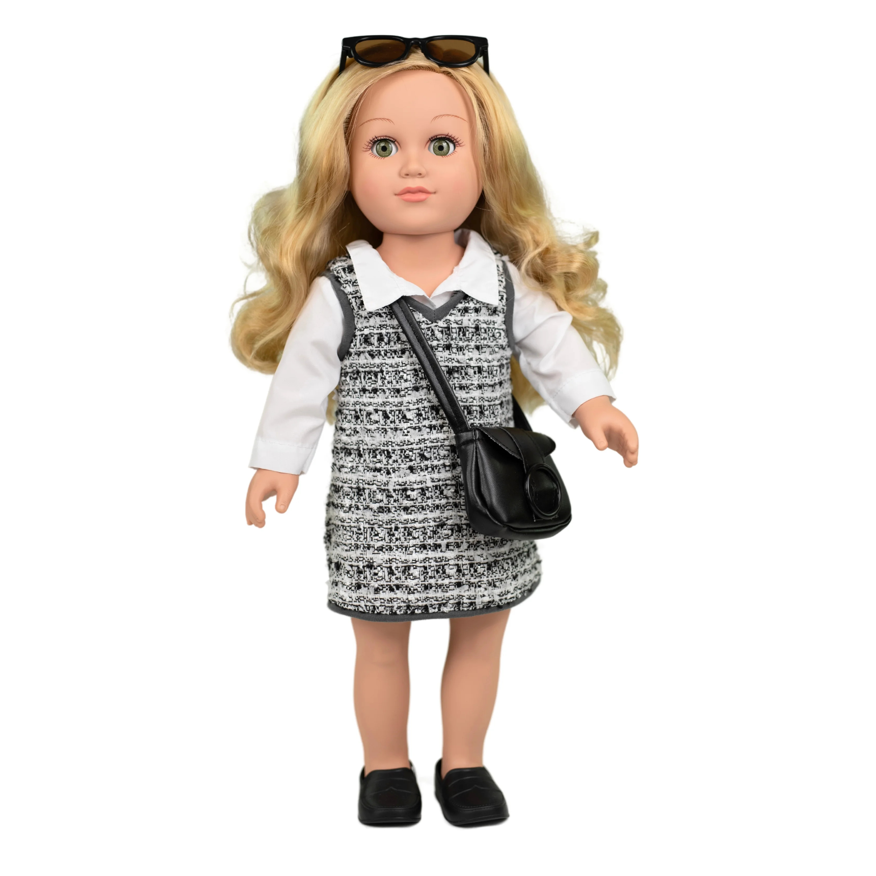 My Life As Ava Posable 18-inch Doll, Medium Blonde Hair, Hazel Eyes | Walmart (US)