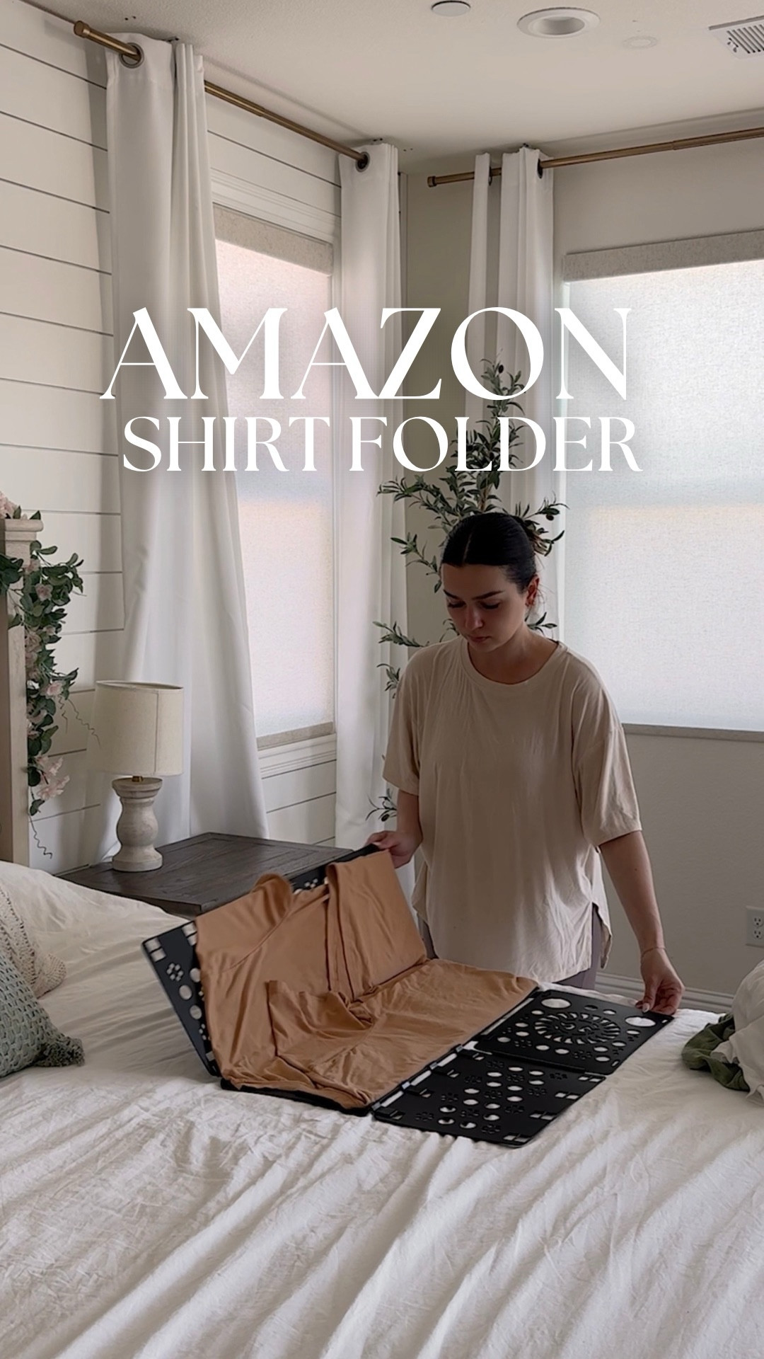 This tool saved me SO MUCH time when putting laundry away 🙌🏼

#amazon #amazonhome #amazonfinds amazon find, amazon must have, laundry folding board, shirt folding tool, closet organization hack, home organization idea, folding clothes hack, clean home aesthetic, organization essentials

#LTKSaleAlert #LTKdayinmylife #LTKHome