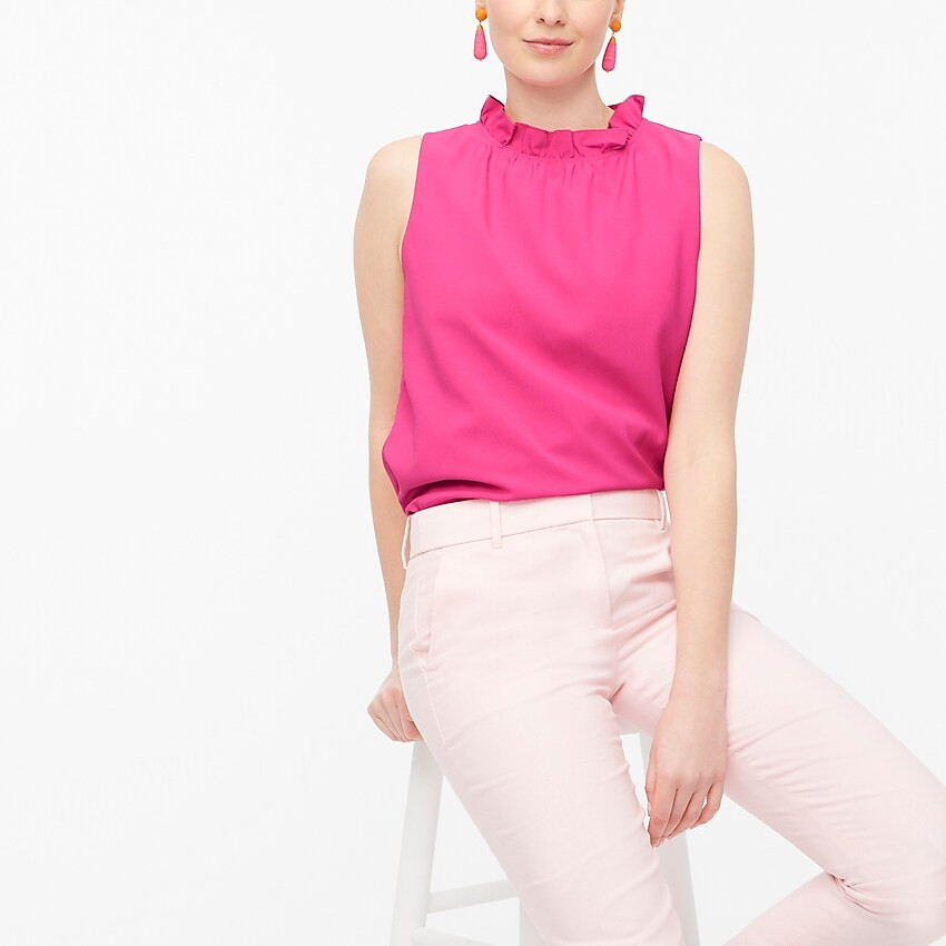 Ruffleneck top | J.Crew Factory