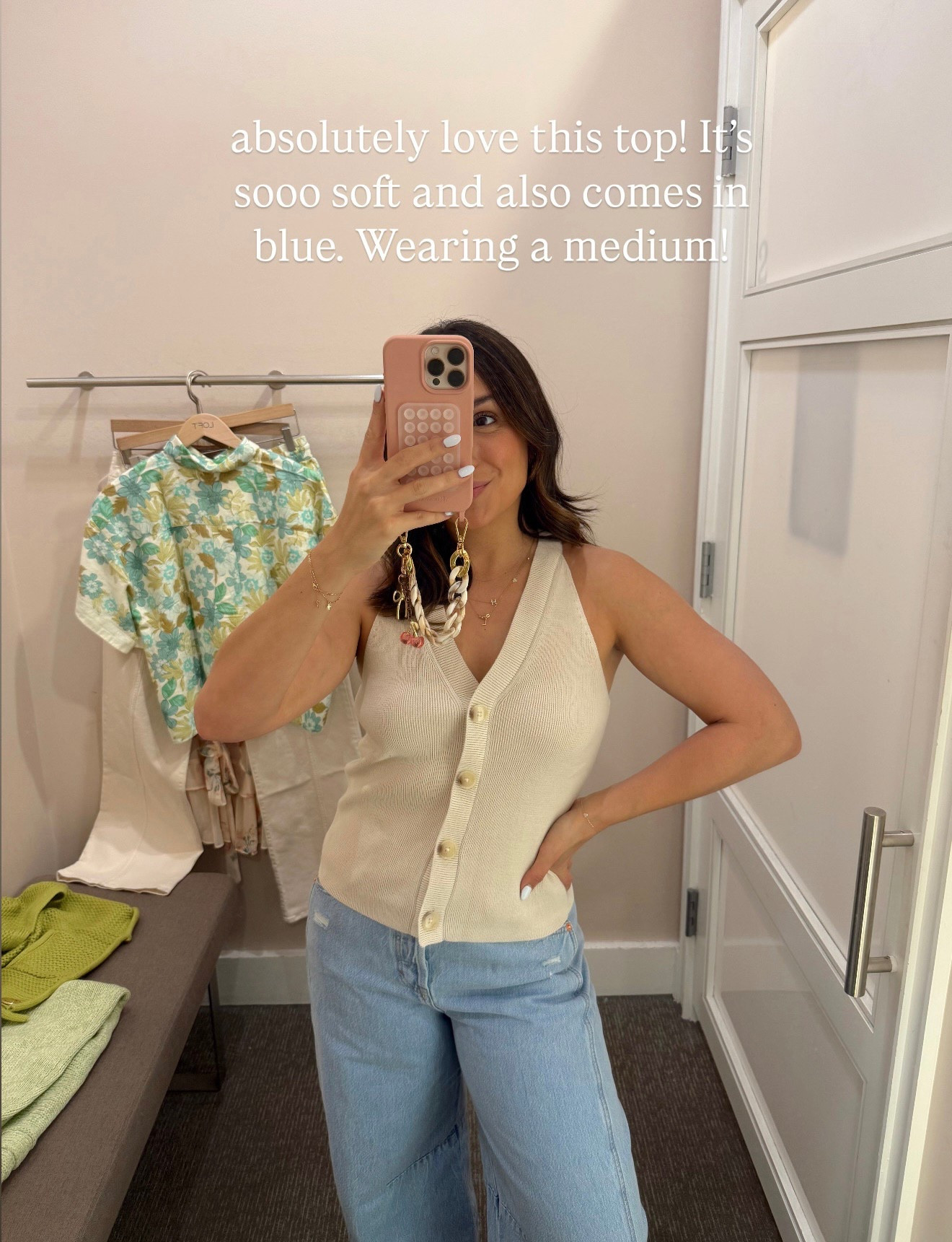 Cute knit tank! 

#LTKFindsUnder50 #LTKStyleTip #LTKFindsUnder100