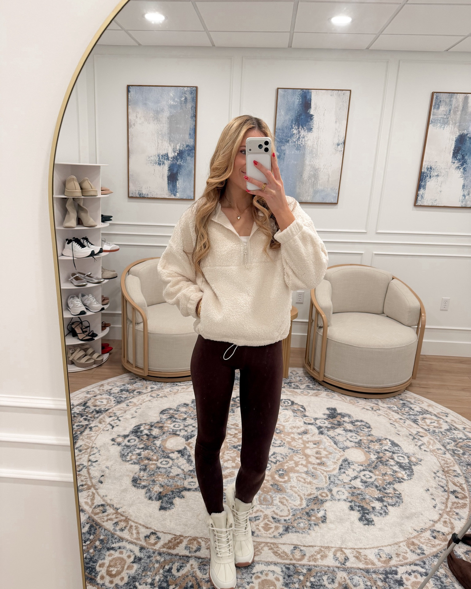 A winter basic you’ll wear nonstop 🤍 This sherpa-style half zip from Walmart is soft, warm, and under $15! Perfect for layering or cozy days at home.

#LTKActive #LTKFindsUnder50 #LTKSeasonal