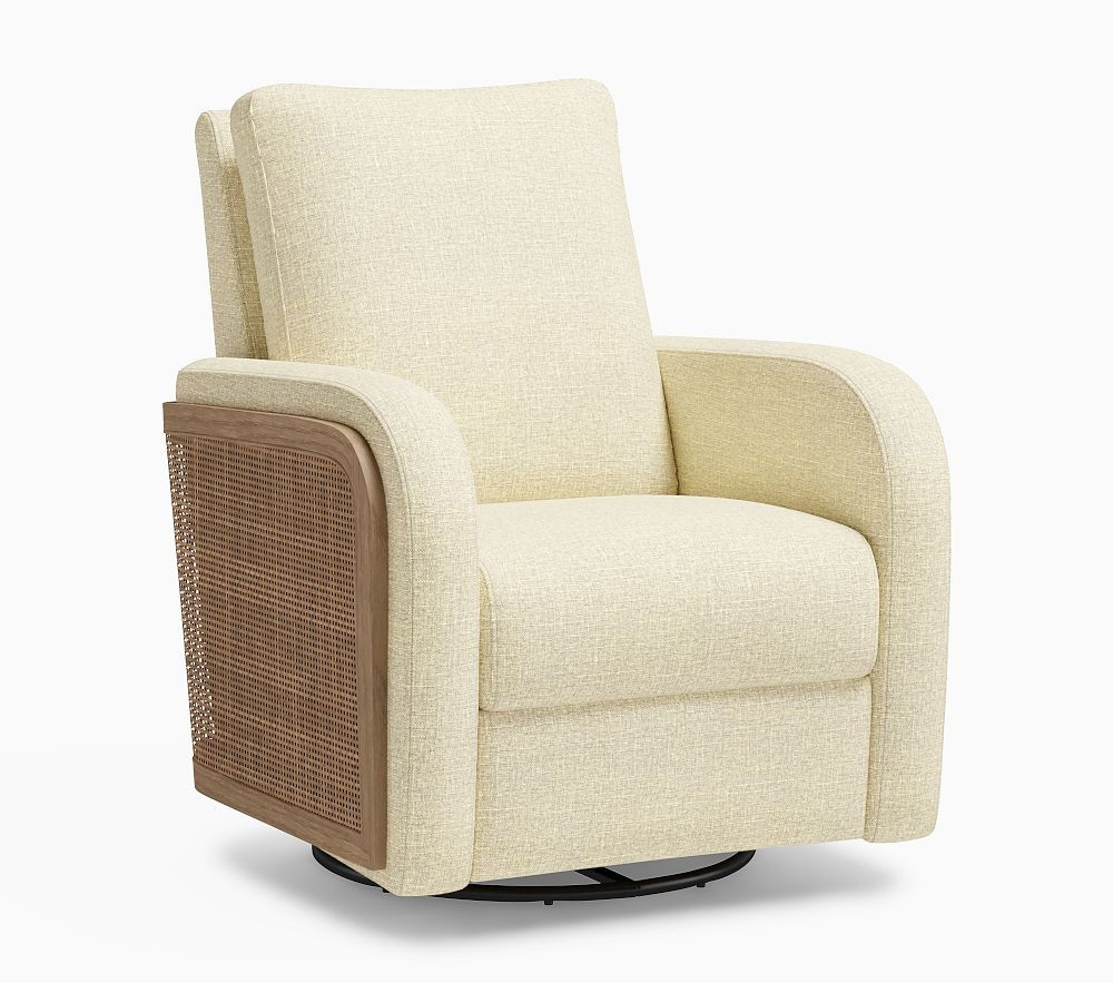 Rattan Swivel Glider Recliner | Pottery Barn Kids
