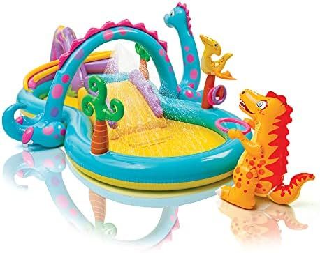 Intex Dinoland Inflatable Play Center, 119in X 90in X 44in, for Ages 2+ | Amazon (US)