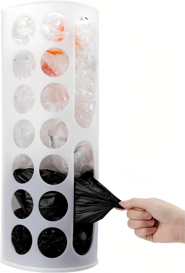 Lunies Plastic Bag Holder for Grocery Bags，Large Capacity Plastic Bag Dispenser, Multiple Groce... | Amazon (US)