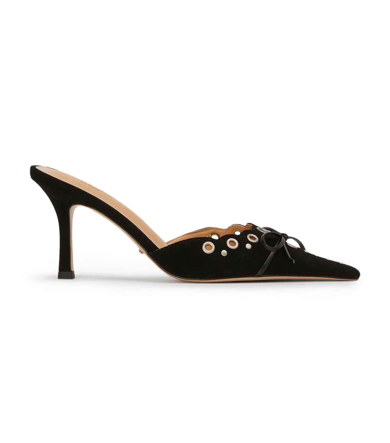 Shae Black Suede Heels | Tony Bianco (Australia & New Zealand)