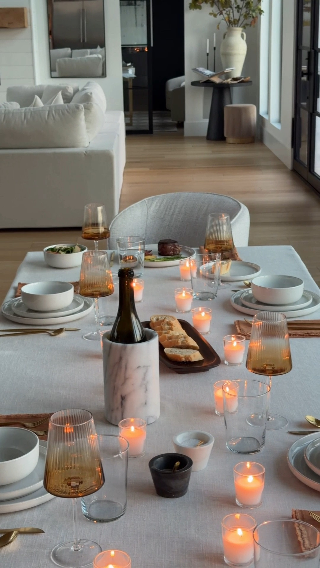 My secret to effortless fall hosting? @allmodern. 🍂

I wanted a table that felt warm, modern, and inviting without spending hours putting everything together. It only took a few pieces to pull everything together, and now I'm always ready to host.

I love how everything works together, from the dinnerware and linen napkins to the wood serving platter, glassware, and gorgeous upholstered dining chairs. The quality is beautiful, and everything works together to make hosting feel simple instead of stressful. Plus, everything arrived with AllModern's fast, free shipping in just a few days.

Shop the Look through the link in my bio, or comment LINK and I'll send you everything I used.

#AllModernPartner #modernmadesimple