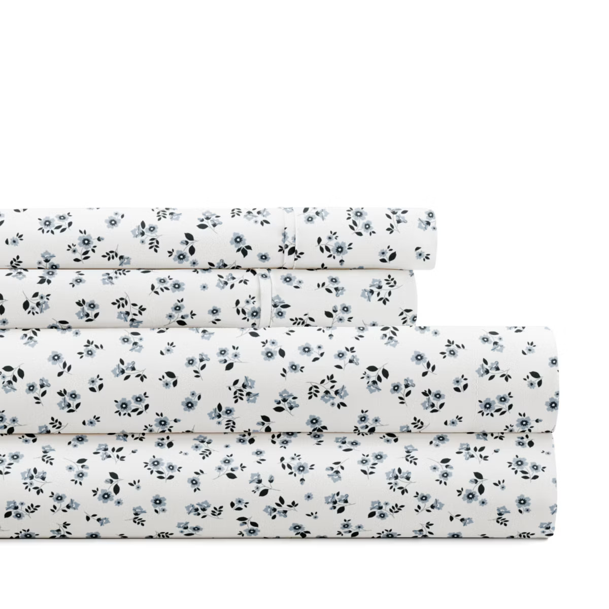 Delicate Blossoms Floral Patterned Ultra-Soft 4 Piece Bed Sheet Set - Becky Cameron | Target