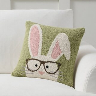 Studious Bunny Pillow | Grandin Road