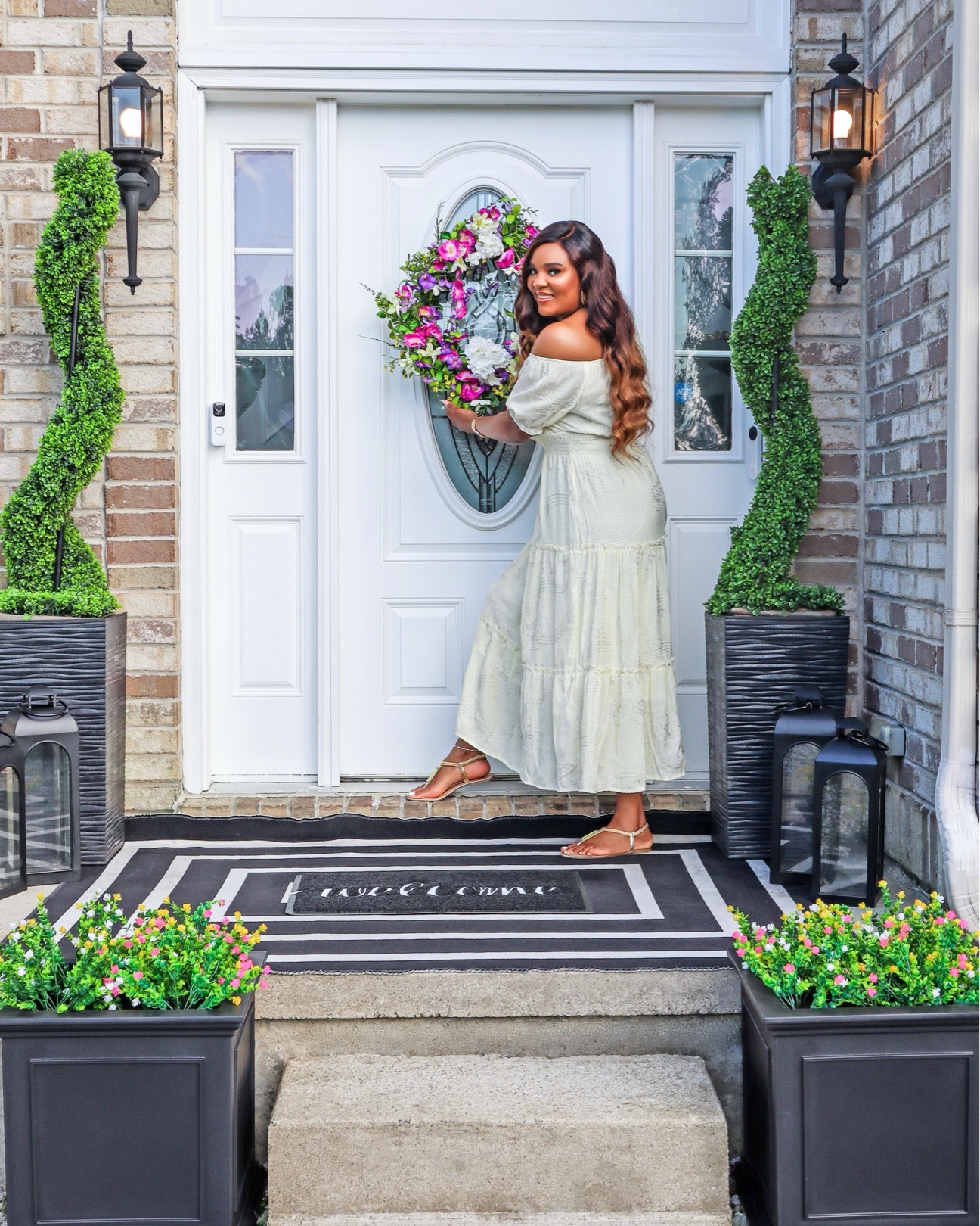 Outdoor home finds💕 Tap below to shop! Follow me @omabelle for more Fashion, Home & everything inbetween. Glad to have you here!!! 💕😊🙏

Home | Home decor |Entryway decor | Entryway table | console table | Buffet table | Accent table
Pottery barn | Amazon home
Restoration hardware look for less |Luxe for less | Entryway ideas | Foyer table | Foyer decor | Sofa table | Black sofa table | Black console | Black accent table
| Black wooden table |Living room decor | Rugs | Area rug | Neutral rug | Living room family room rug | Sofa sectional | Washable cleanable sofa | Family friendly sofa furniture | Stain resistant fabric sofa | Cloud sofa | Family kid toddler | pet friendly sofa | Coffee table | Livingroom | Home decor | bedding | bedroom | fall decor |  fall porch | dresser | rug | kitchen | dispenser | cutlery set | knives 
🍴

#LTKvlog #LTKmomlife #LTKU