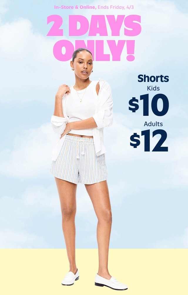 Old Navy is doing a spring shorts sale for the whole family and I am stocking UP. This is the perfect time to grab comfy, cute, and affordable shorts for everyone. From everyday basics to fun styles for the kids, they have it all.

Shop the Old Navy spring shorts sale on my LTK.

#ShoppingWithPriiincesss #OldNavy #SpringSale #FamilyStyle #ShortsSeason #LTKDeals #LTKFashion #AffordableFashion #MomLifeStyle #KidsFashion #FamilyLooks #SpringWardrobe #EverydayStyle #AtlantaMom #Atlantamom #Atlantabloggers #Atlantablogger #AtlantaCreator #Atlantacontentcreators #Atlantacontentcreator

#LTKSaleAlert #LTKmomlife #LTKSeasonal