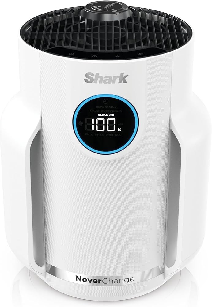 Shark Air Purifier for Home, NeverChange Compact Pro, for Bedroom, Nursery, Home Office, Dorm, HE... | Amazon (US)