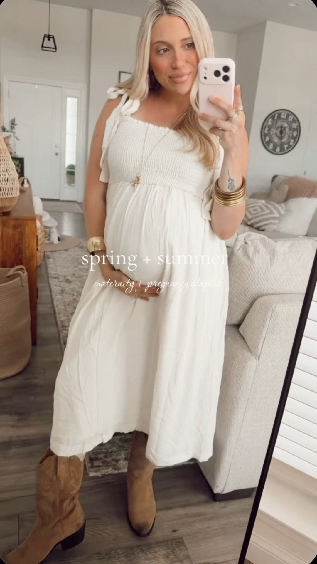 @PinkBlush Maternity sent me over so many spring + summer dresses to choose from 🥹💗 “KERSTYN15” for 15% off — help me pick which one to wear!! So many bump-friendly, comfy + flattering options for pregnancy ✨☀️🌸

#SpringDress #SummerDress #MaternityFashion #PregnantStyle #PinkBlushMaternity #BumpStyle

bump friendly outfit, spring bump friendly outfit, summer bump friendly outfit, pregnancy ootd, bump friendly dress, breezy bump style, neutral spring maternity looks, layered maternity outfit, oversized tee outfit, chic bump style, casual spring pregnancy outfit, bump friendly shorts, flowy dress outfit, light shacket and bump look, sandals and bump style, comfy spring layers, pastel tone bump outfit, maternity spring fashion, everyday bump style, effortless bump outfit, airy summer maternity outfit, bump friendly top, maternity linen look, bump style with hat, knit top outfit, summer bump style inspo, maternity layering outfit, casual summer pregnancy outfit, bump style with sandals, chic warm weather outfit, cozy neutral maternity look, maternity lounge outfit, summer bump wardrobe, straw hat and bump look, bump friendly weekend outfit, bump friendly everyday dress, maternity outfit inspo, bump style ideas, elevated maternity fashion, comfortable yet cute pregnancy style, maternity capsule wardrobe, bump friendly outfit ideas, casual pregnancy outfit, timeless maternity outfit, effortless bump style, weekend bump outfit, bump friendly neutral look, boho maternity outfit, feminine maternity style, soft bump friendly fabrics, neutral maternity outfit, bump friendly natural fabrics, simple earthy maternity look, bump friendly linen dress, organic cotton maternity outfit, soft neutral tones, slow fashion maternity look, minimalist bump style, cozy low tox maternity outfit, effortless boho pregnancy look, relaxed neutral bump outfit

