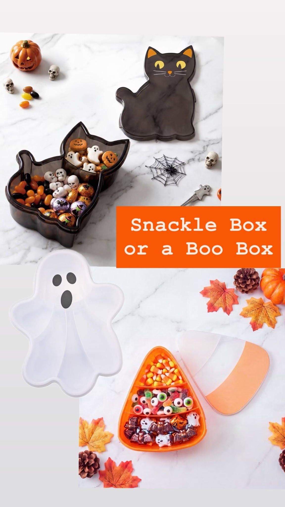 Halloween Snackle Boxes just dropped and they’re also the perfect size for a “boo” box!

#LTKmomlife #LTKKids #LTKHome