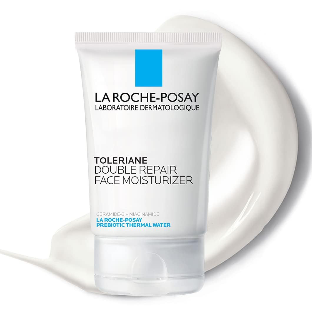 La Roche-Posay Toleraine Skin Care Set, Double Repair Face Moisturizer 100ml & Purifying Foaming ... | Amazon (US)