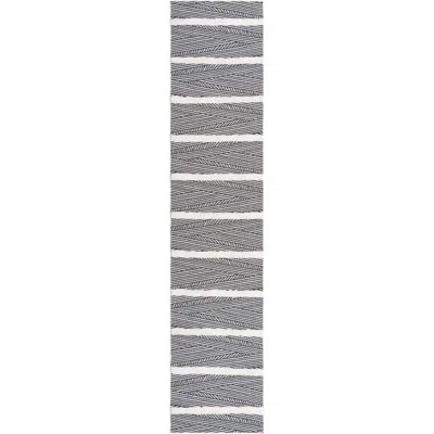 Casa Striped Cotton Black Area Rug Sabrina Soto™ Collection Rug Size: Runner 2'7 x 12' | Wayfair North America