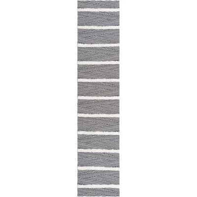 Casa Striped Cotton Black Area Rug Sabrina Soto™ Collection Rug Size: Runner 2'7 x 12' | Wayfair North America