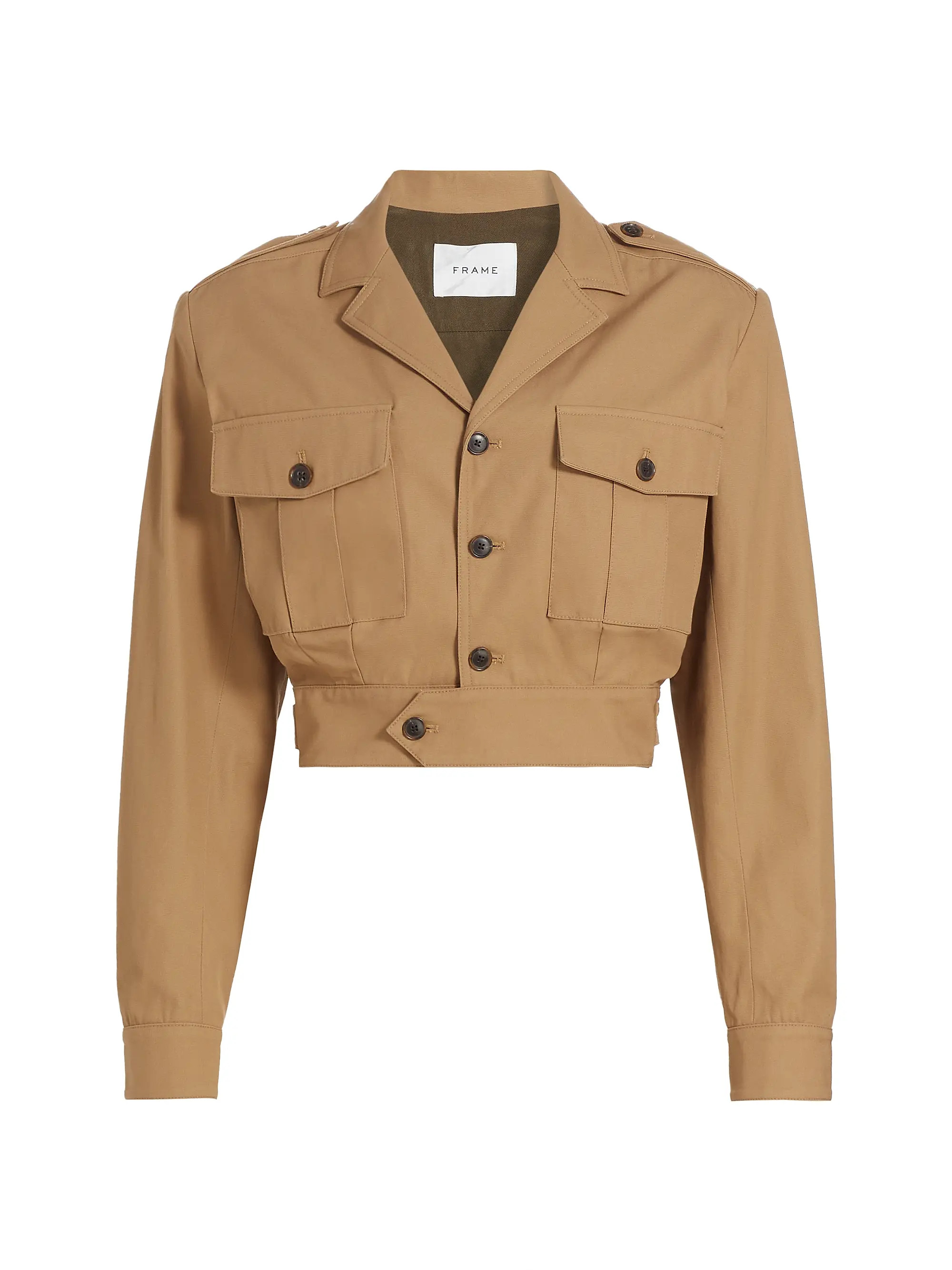 Cropped Utility Jacket | Saks Fifth Avenue