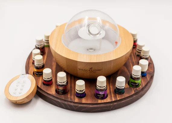 Essential Oil Holder Large Round Essential Oil Organizer for | Etsy | Etsy (US)