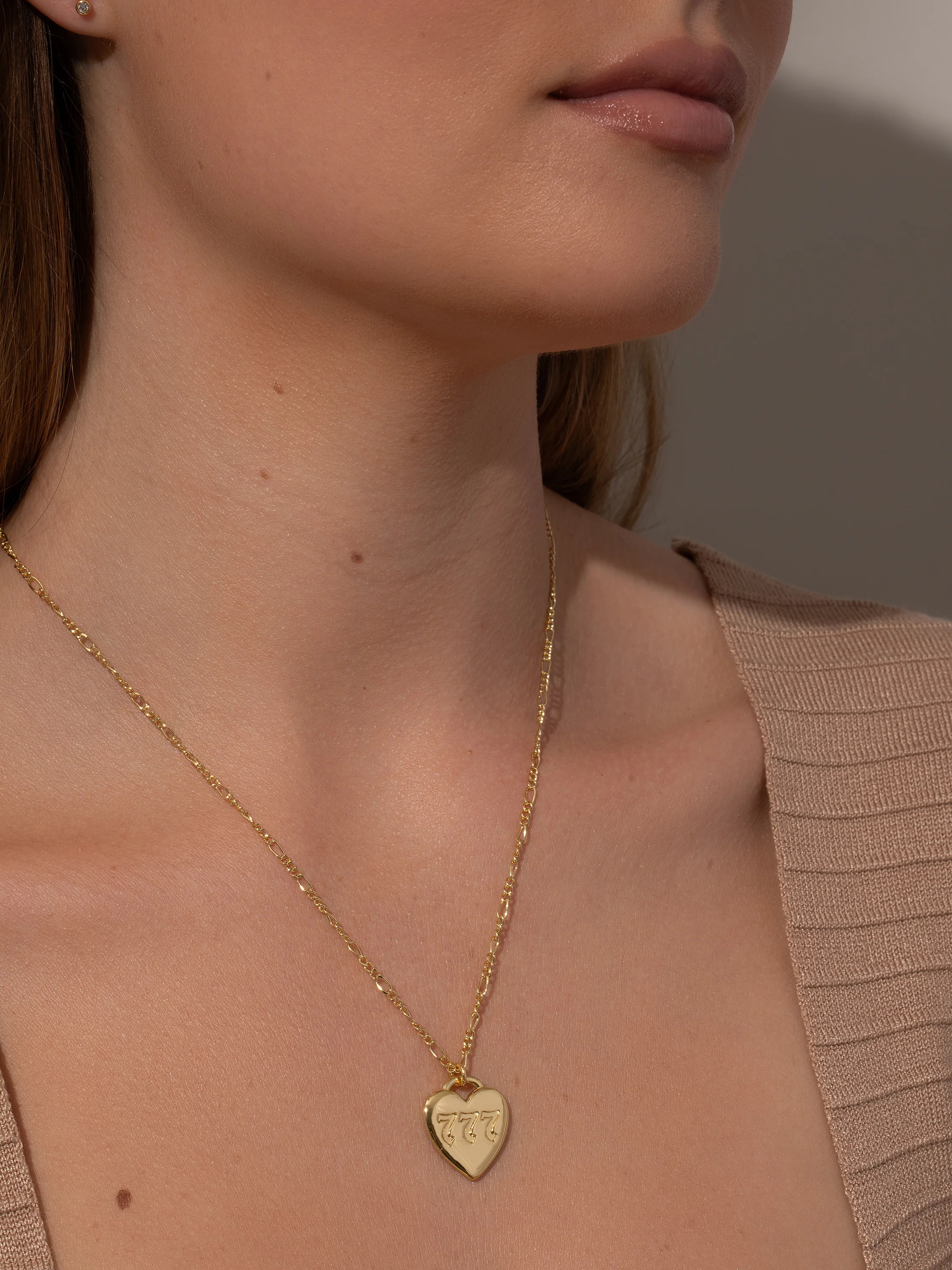 Lucky Girl Chain and Pendant Necklace in Gold | Uncommon James | Uncommon James
